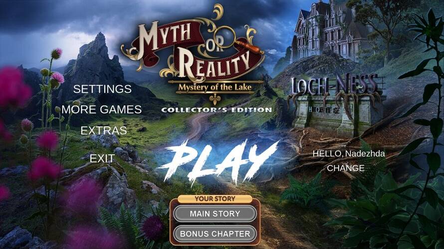 Игра Myth or Reality: Mystery of the Lake Collectors Edition