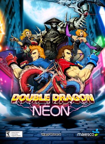 Постер игры Double Dragon: Neon