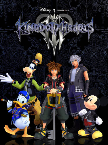 Постер игры Kingdom Hearts 3 and Re Mind