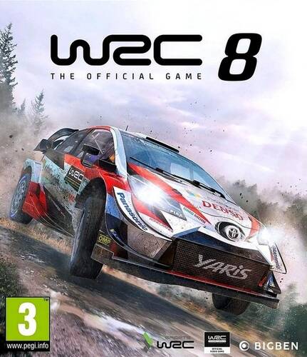 Постер игры WRC 8 FIA World Rally Championship