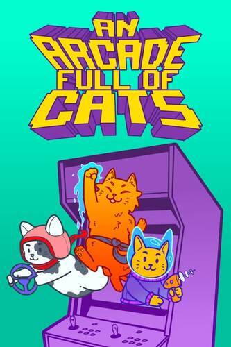 Постер игры An Arcade Full of Cats