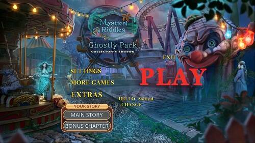 Постер игры Mystical Riddles: Ghostly Park