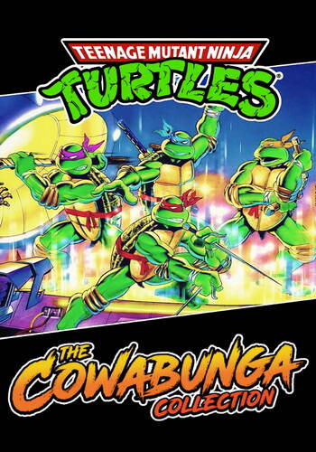 Постер игры Teenage Mutant Ninja Turtles: The Cowabunga Collection