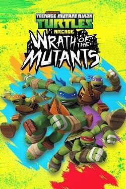 Постер игры Teenage Mutant Ninja Turtles Arcade: Wrath of the Mutants