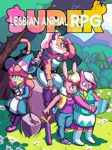 Постер игры Super Lesbian Animal RPG