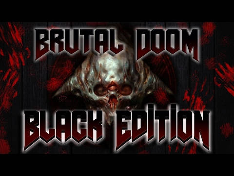 Постер игры Brutal Doom Black Edition