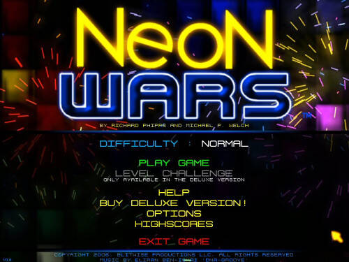 Постер игры Neon Wars