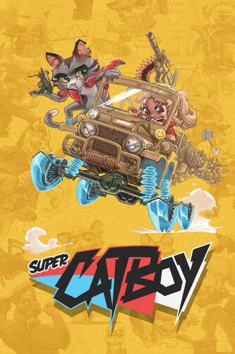 Постер игры Super Catboy