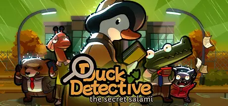 Постер игры Duck Detective: The Secret Salami