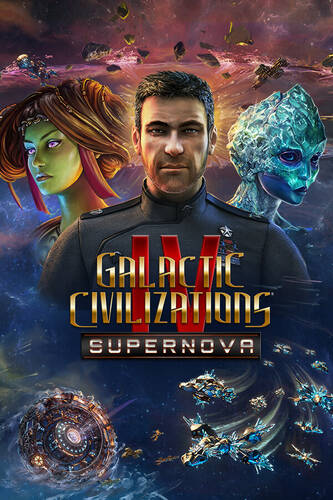 Постер игры Galactic Civilizations 4: Supernova