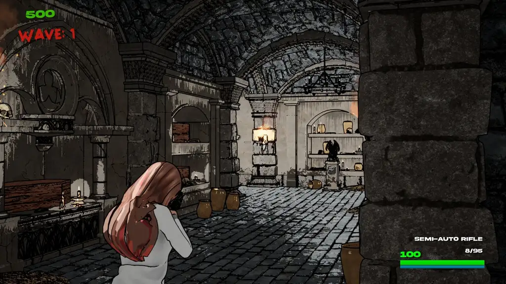 Скриншот игры Super Sakura Boom Boom