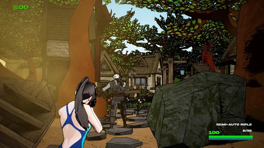 Скриншот игры Super Sakura Boom Boom