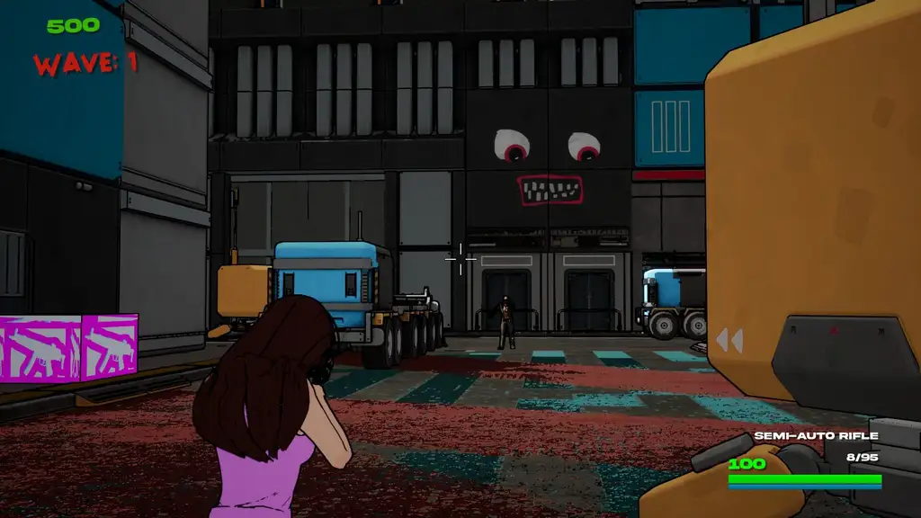 Скриншот игры Super Sakura Boom Boom