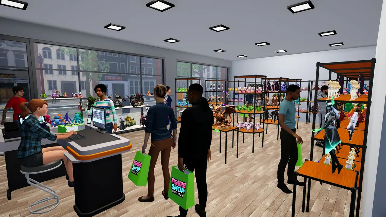 Скриншот игры Figure Shop Simulator