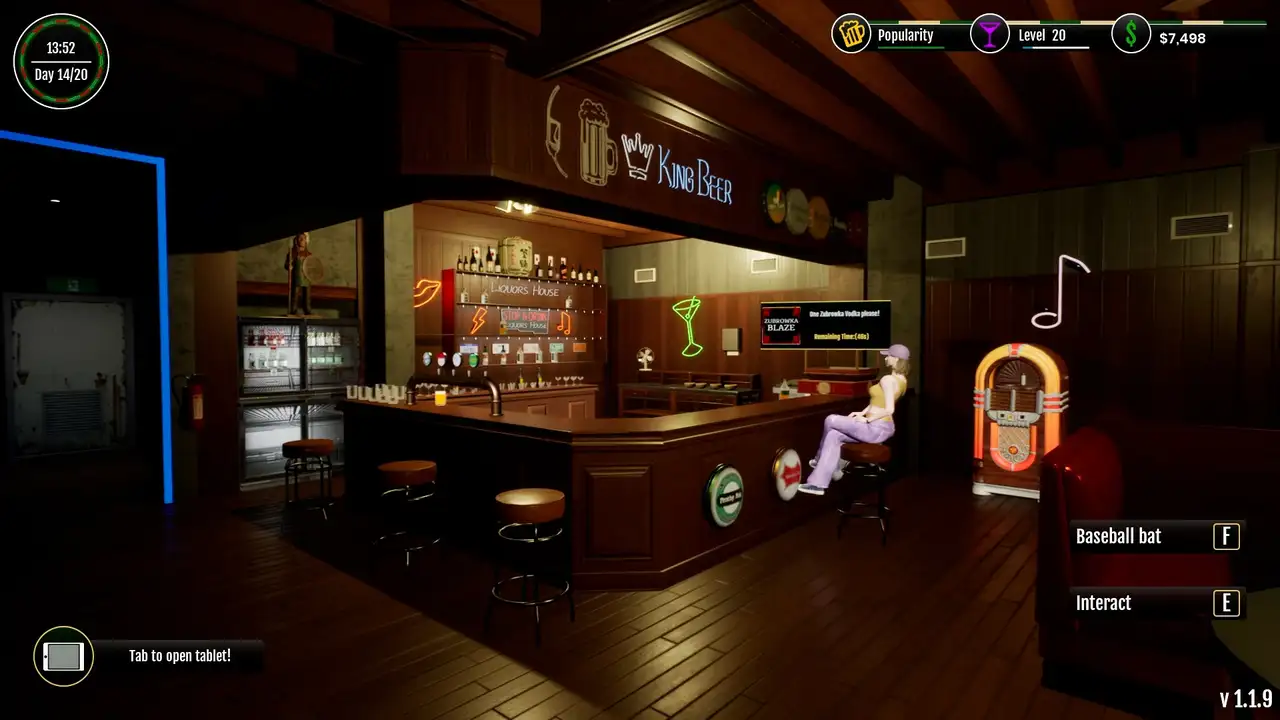 Скриншот игры The Pub Life Simulator