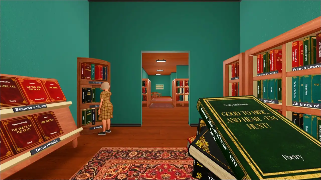 Скриншот игры LIBRITOPIA: Librarian Simulator