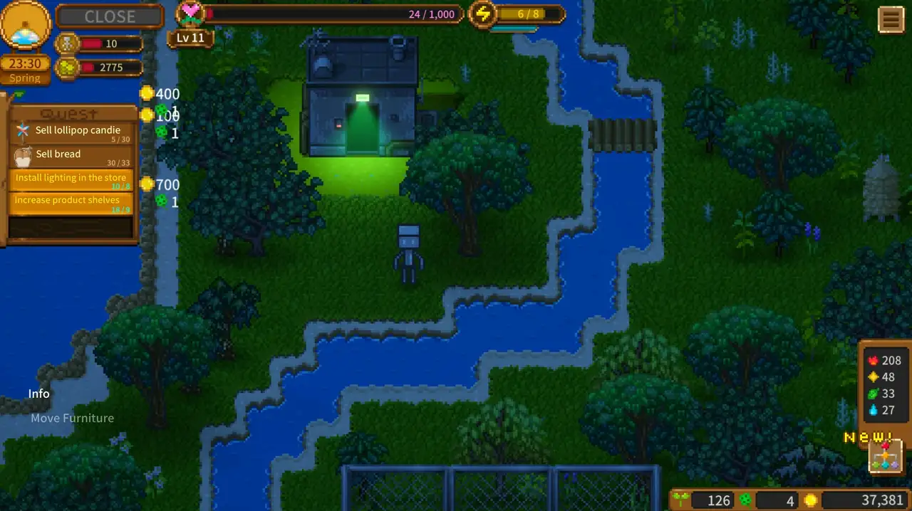 Скриншот игры Sky End Market