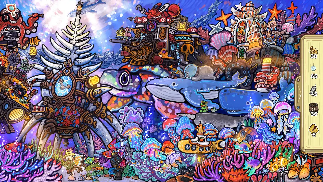 Скриншот игры Whisker Wanderlust