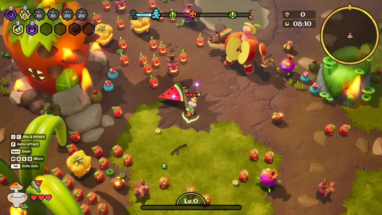 Скриншот игры Funguys Swarm