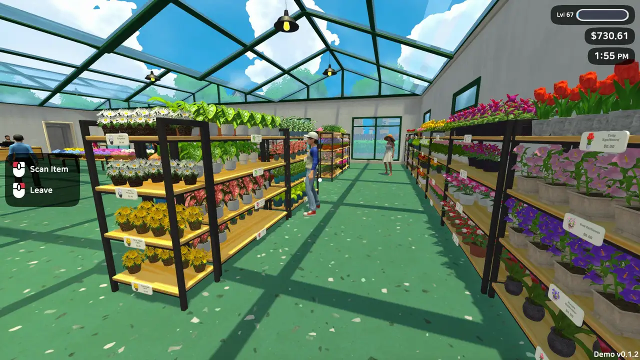 Скриншот игры Plant Nursery Simulator
