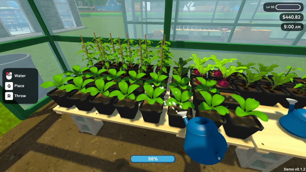 Скриншот игры Plant Nursery Simulator