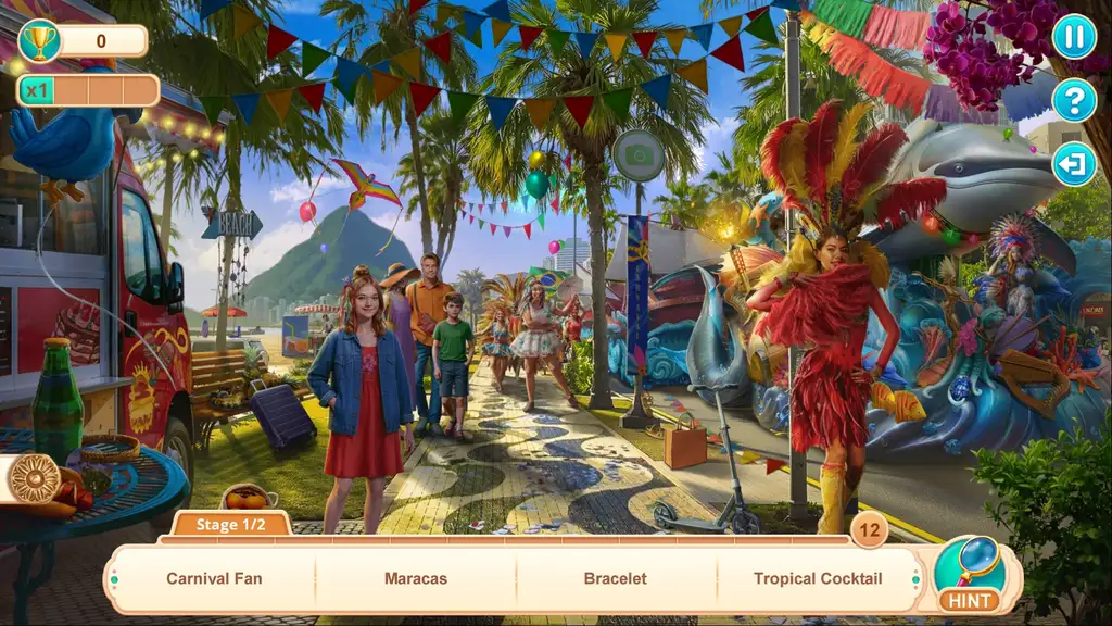 Скриншот игры Festival Journey: Secrets of Rio Collector's Edition