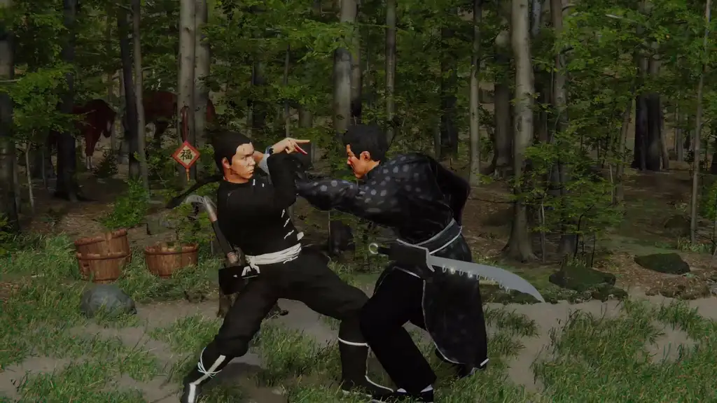 Скриншот игры Shaolin vs Wutang Legends