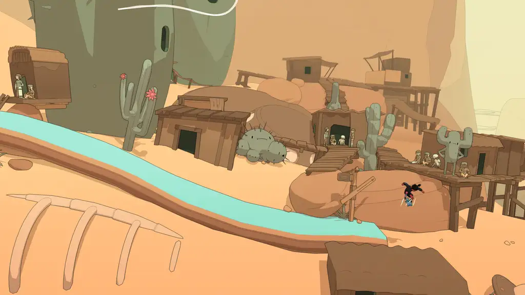 Скриншот игры OlliOlli World