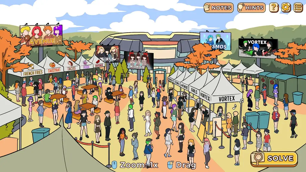 Скриншот игры Little Problems: A Cozy Detective Game