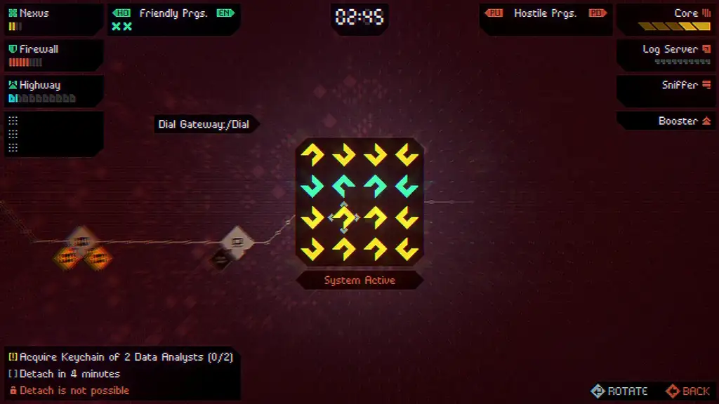 Скриншот игры DROP - System Breach