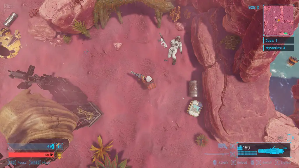 Скриншот игры Ammo and Oxygen