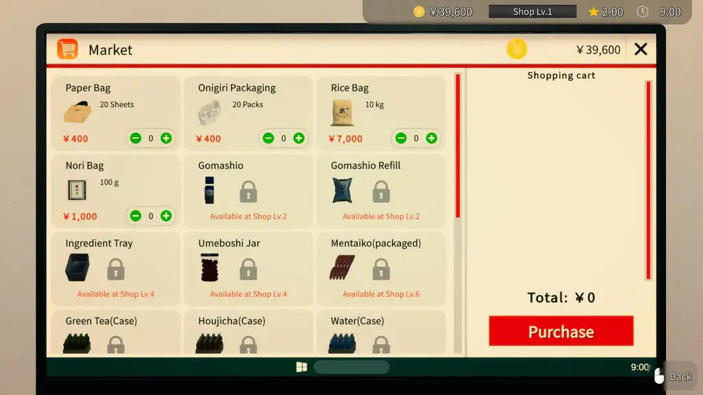 Скриншот игры Onigiri Shop Simulator