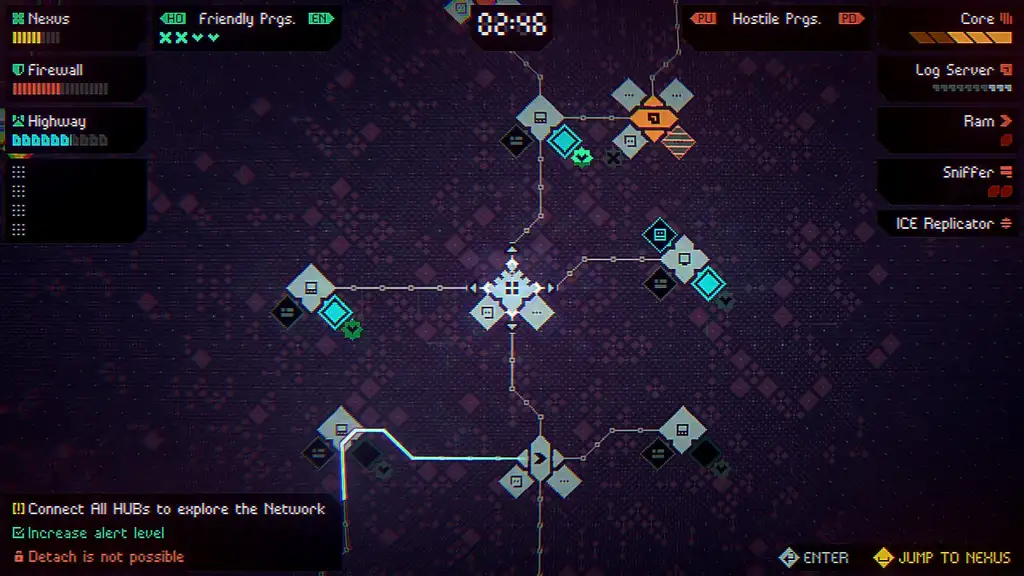 Скриншот игры DROP - System Breach