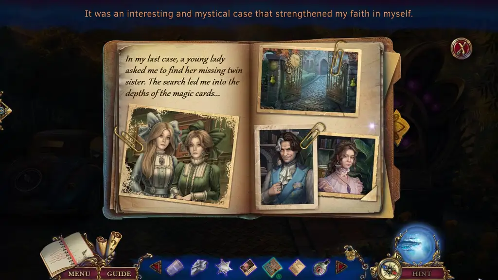 Скриншот игры Whispered Secrets: Poisoners Masquerade Collector's Edition