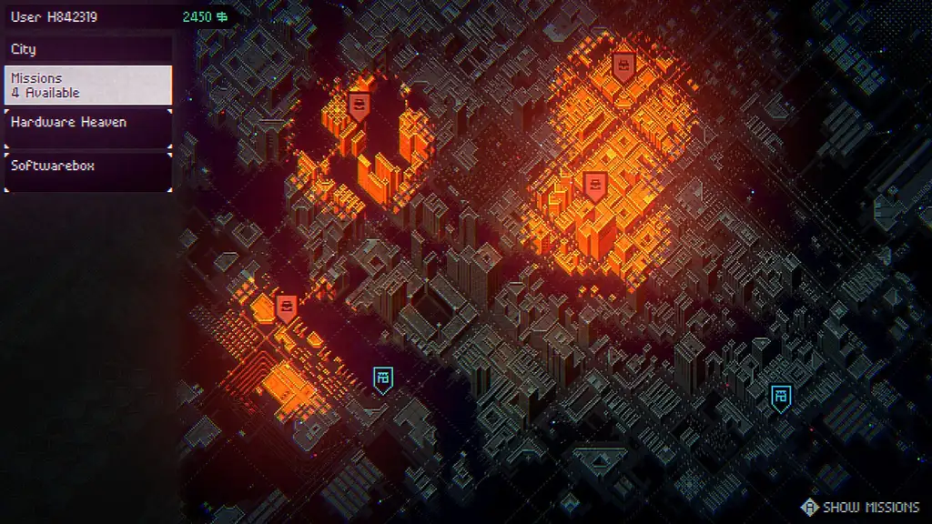 Скриншот игры DROP - System Breach