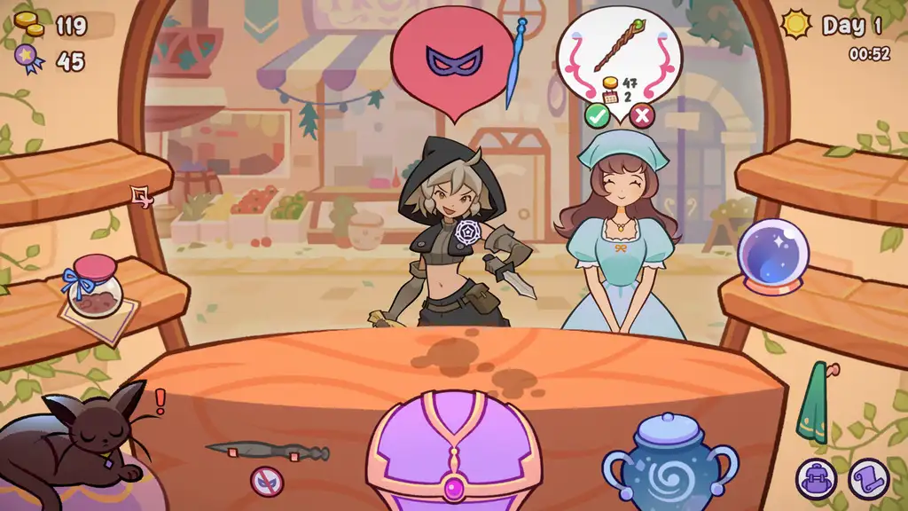 Скриншот игры Witchy Business