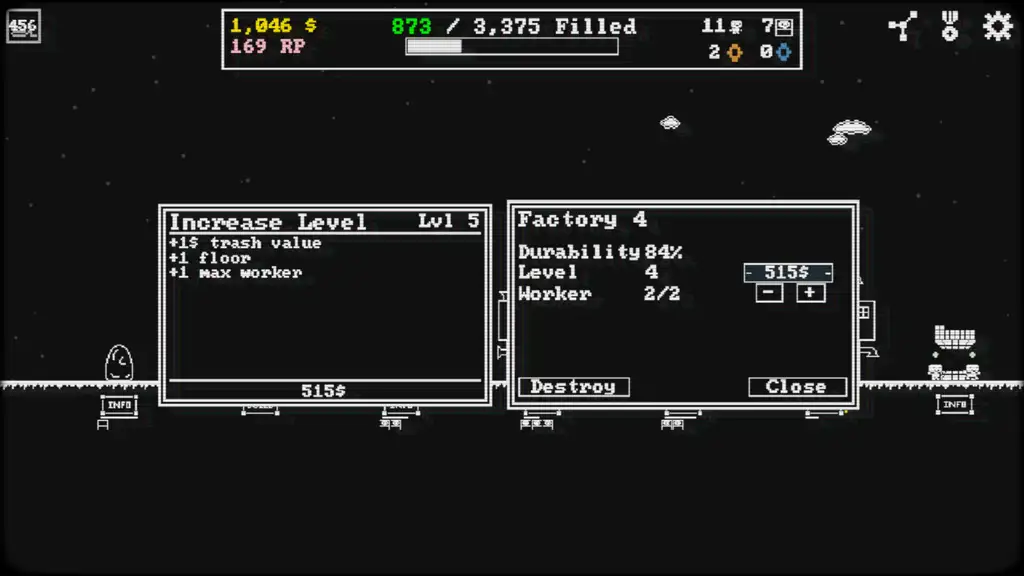 Скриншот игры Fill Up The Hole