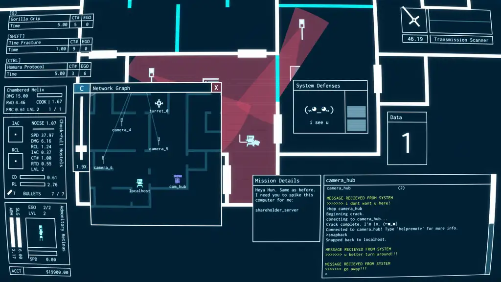 Скриншот игры Deadeye Deepfake Simulacrum