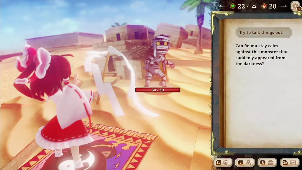 Скриншот игры Marisa of Liartop Mountain