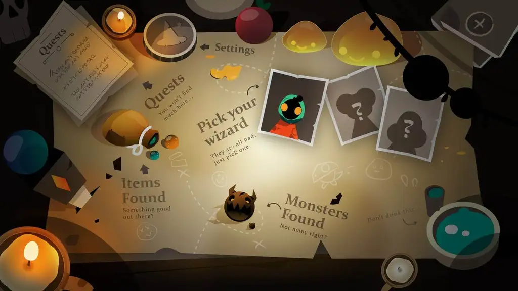 Скриншот игры Folly Of The Wizards