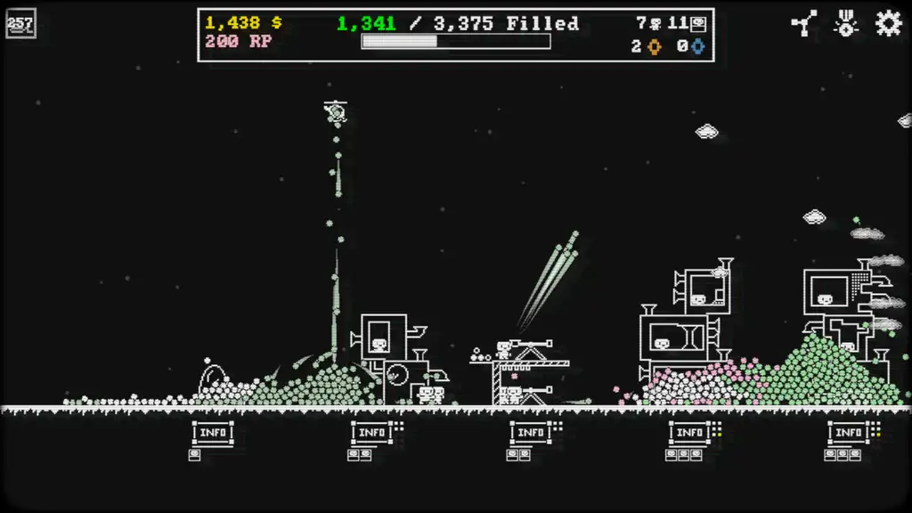 Скриншот игры Fill Up The Hole