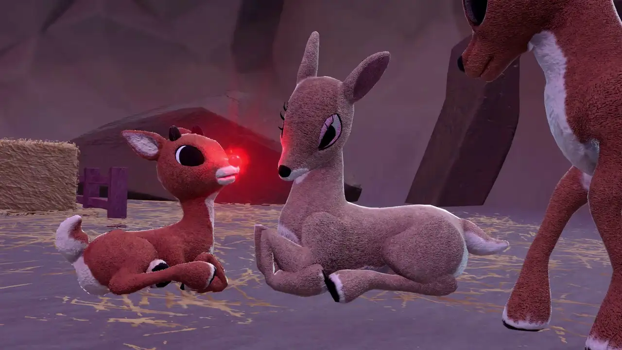 Скриншот игры Rudolph the Red-Nosed Reindeer
