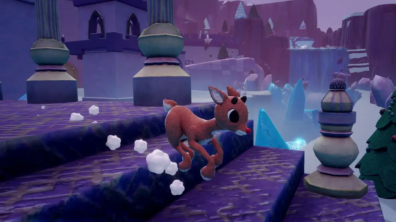 Скриншот игры Rudolph the Red-Nosed Reindeer