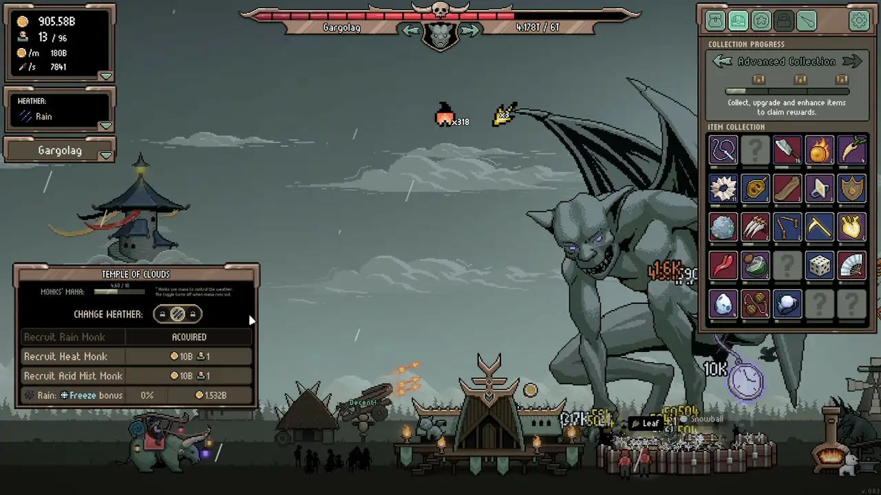 Скриншот игры IDLE BOSS RUSH