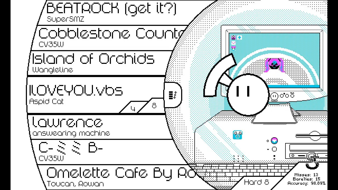 Скриншот игры Beatblock