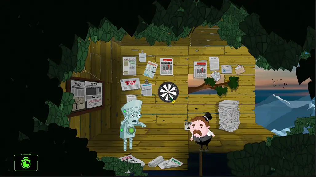 Скриншот игры The Mystery Of Woolley Mountain