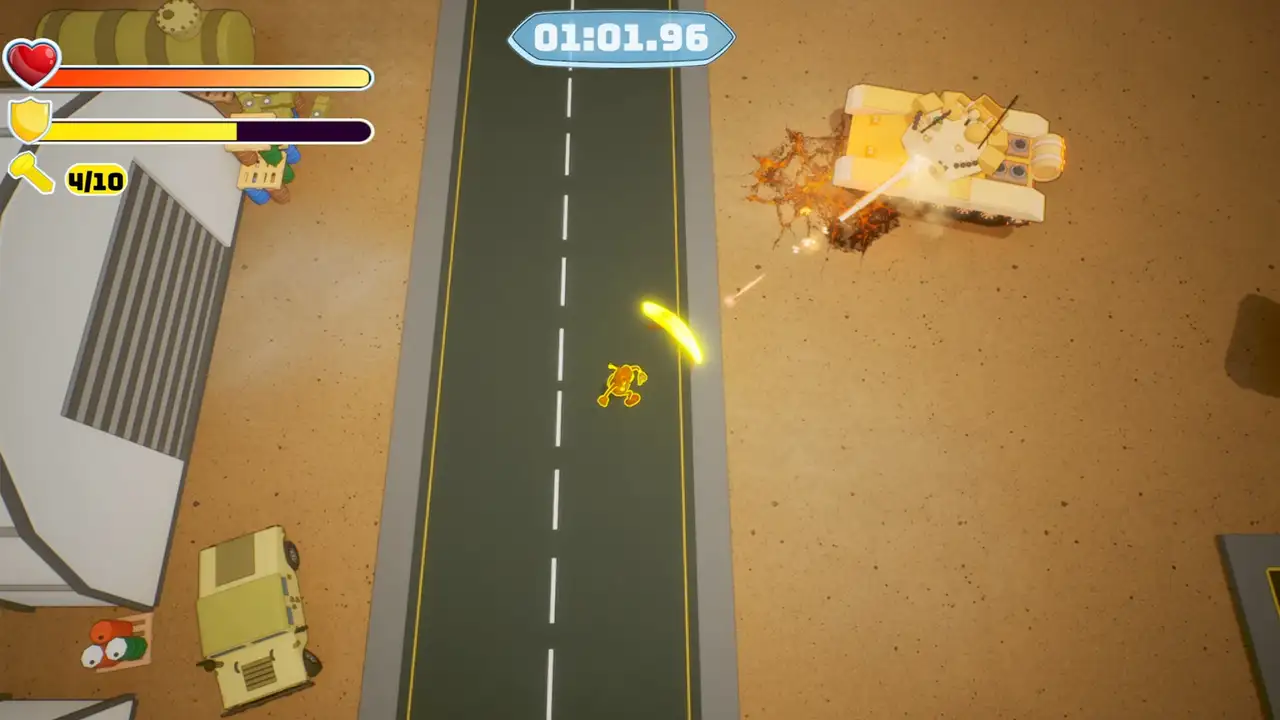 Скриншот игры I Come In Peace