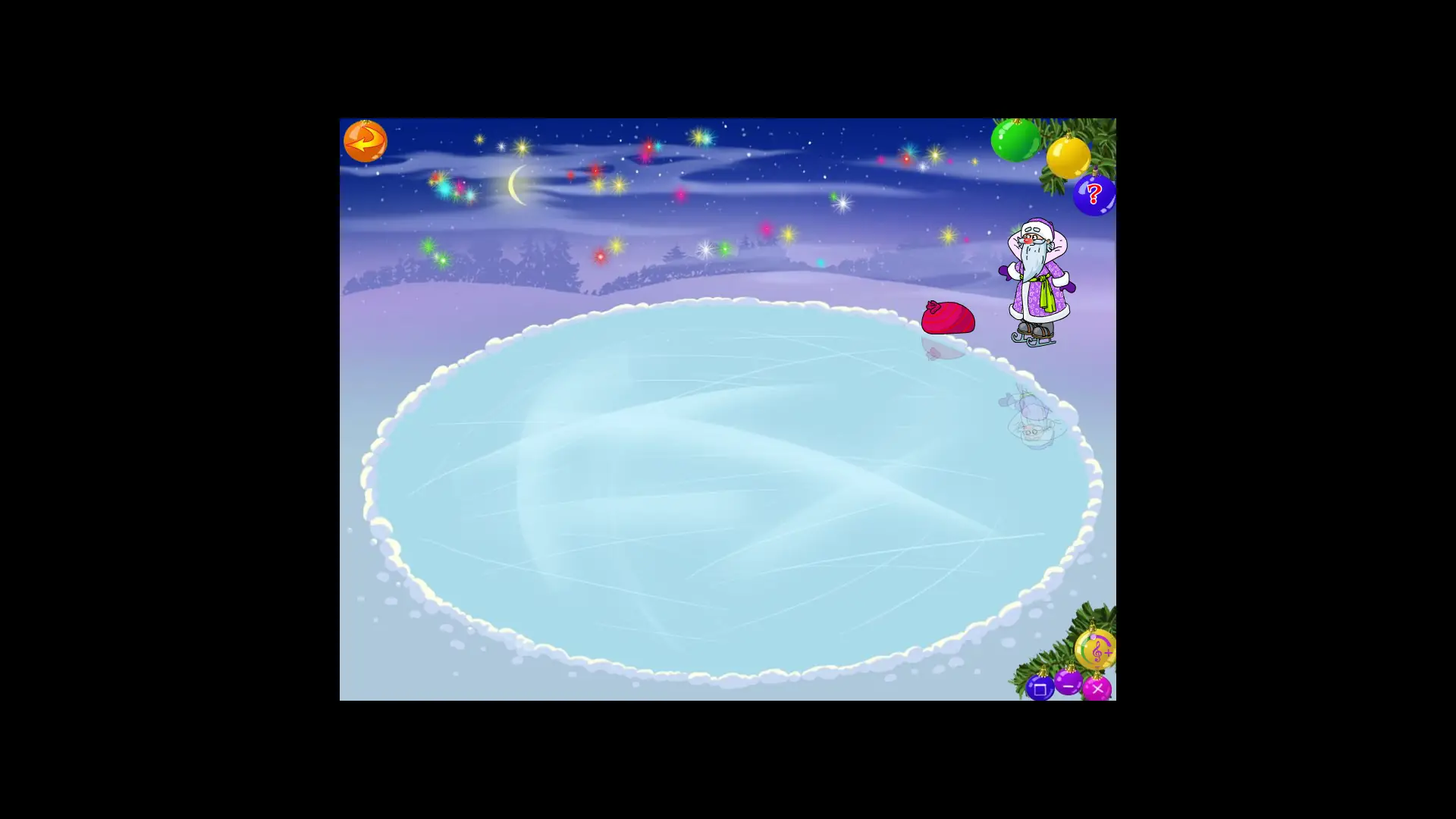 Скриншот игры Баба-Яга и Новогодние Хлопоты