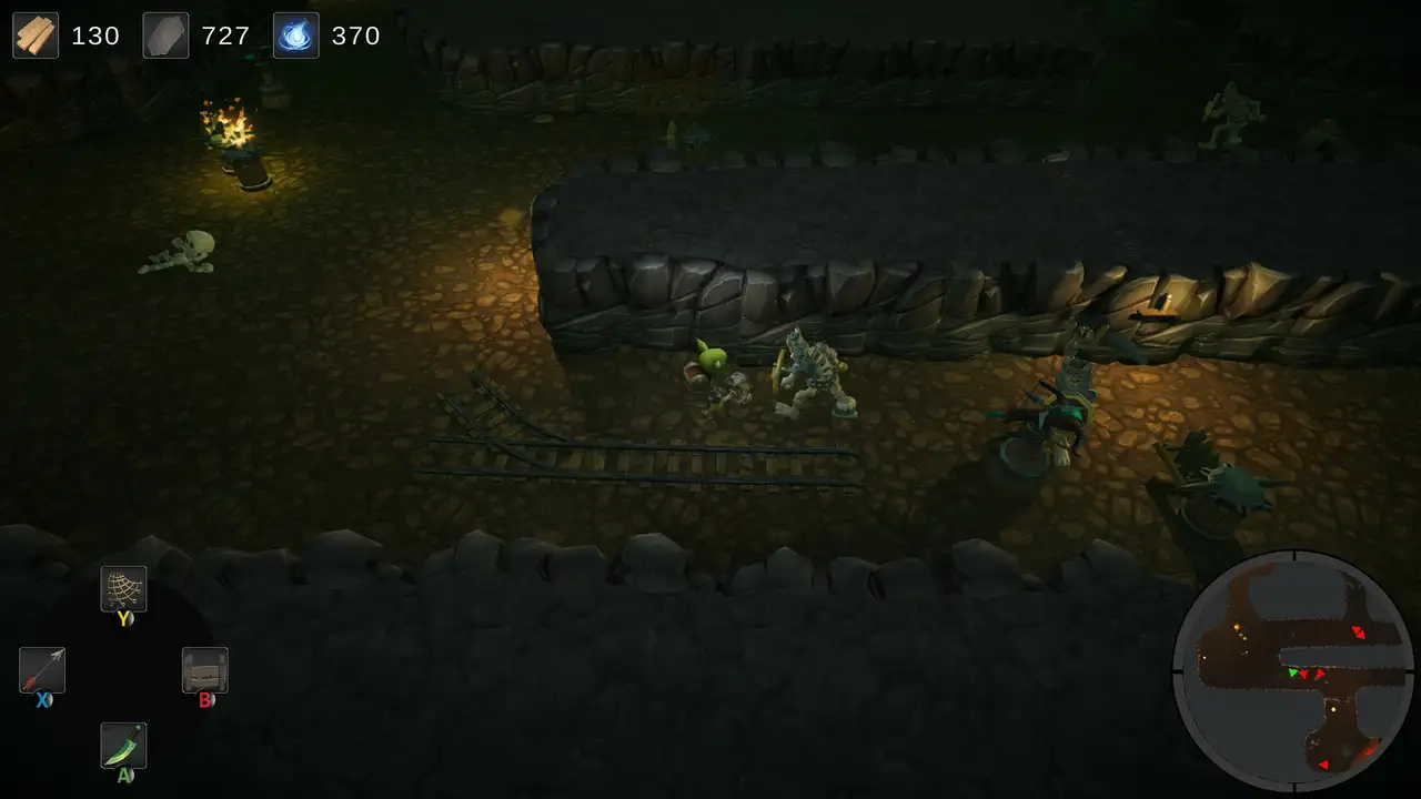 Скриншот игры Crypt Crawler