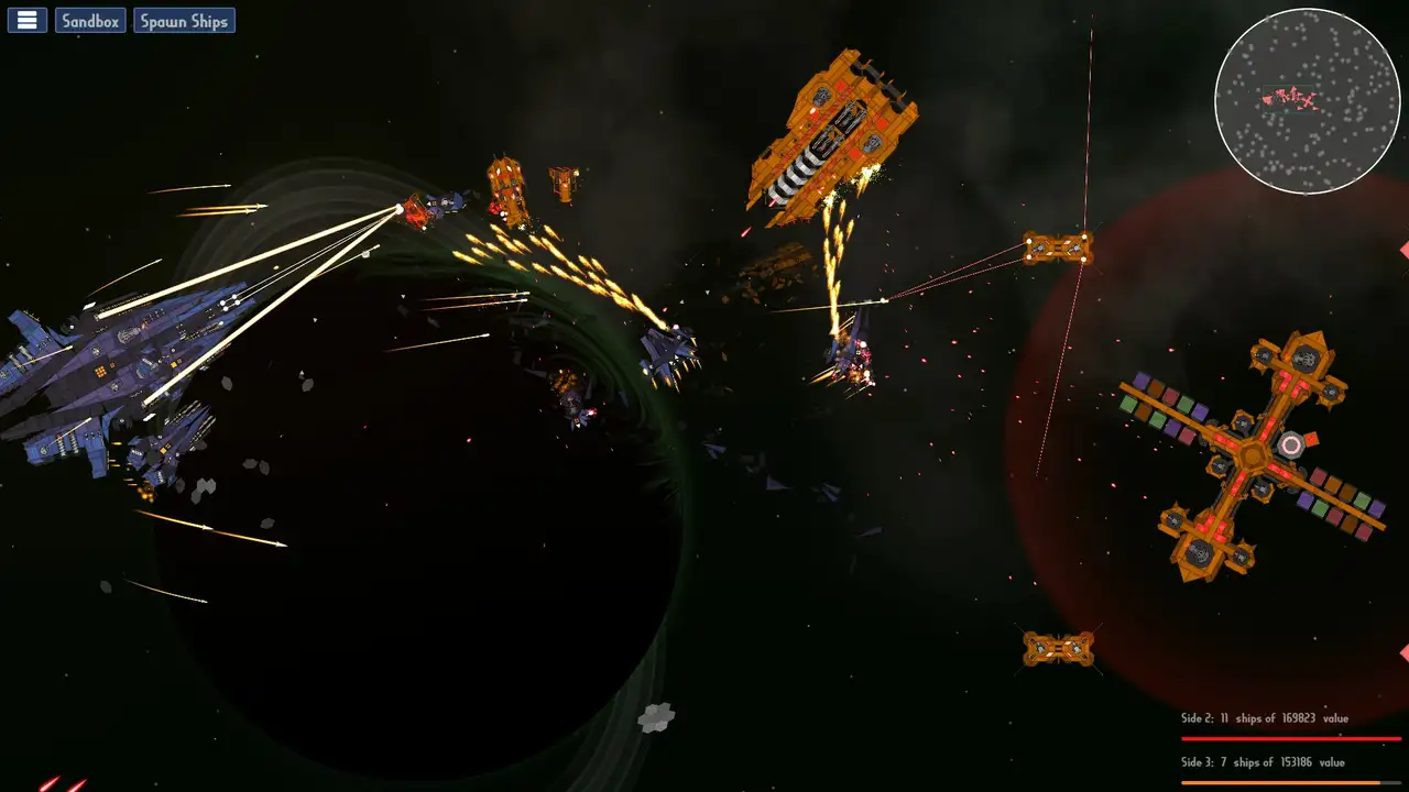 Скриншот игры eXoSpace Combat Engineer